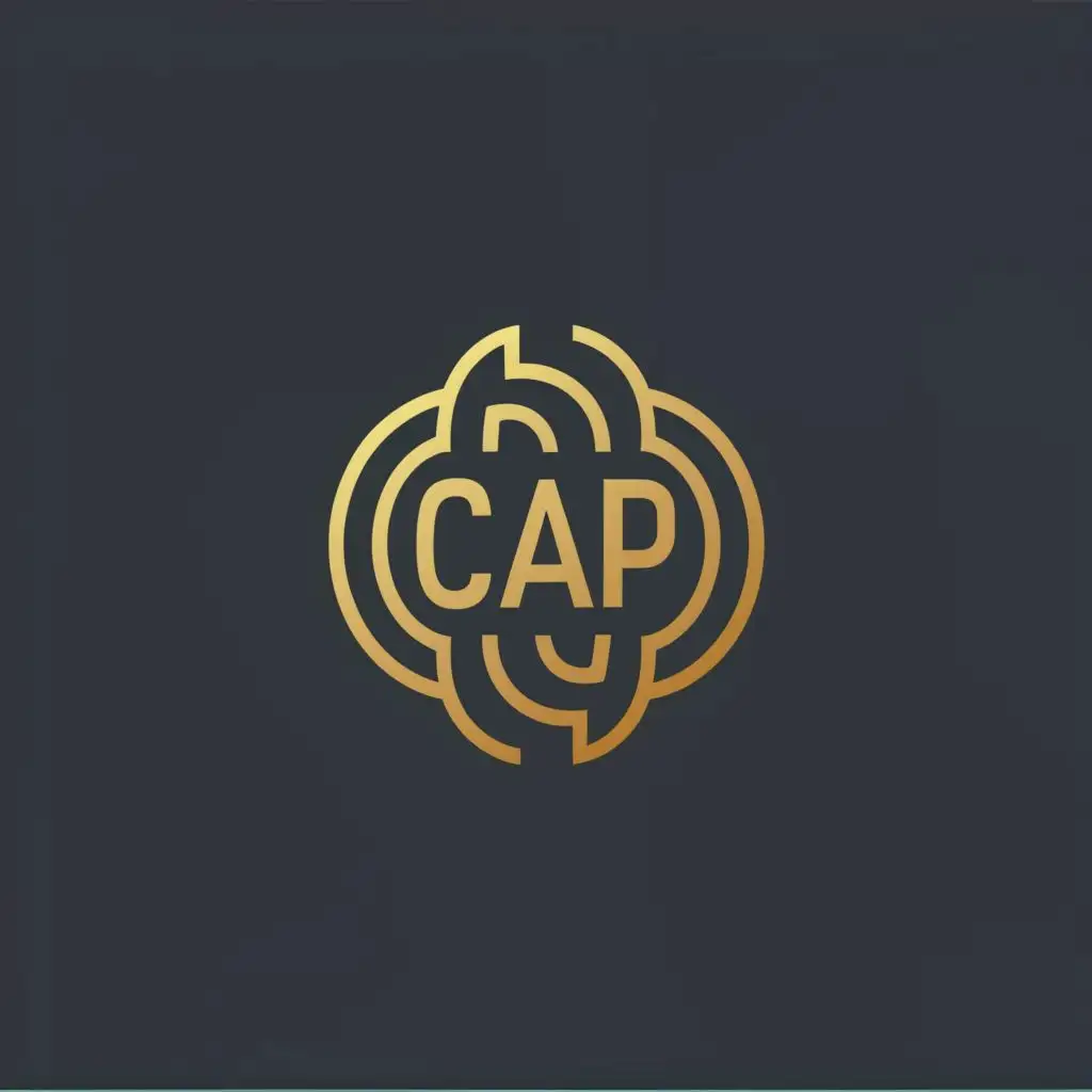 logo, Abstract luxurious emblem, with the text "Cap10", typography, be used in Entertainment industry