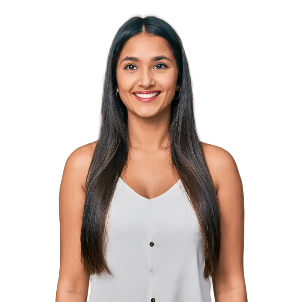 Stunning-PNG-Headshot-Image-of-an-Elegant-Indian-Lady-Enhance-Online-Presence-and-Quality
