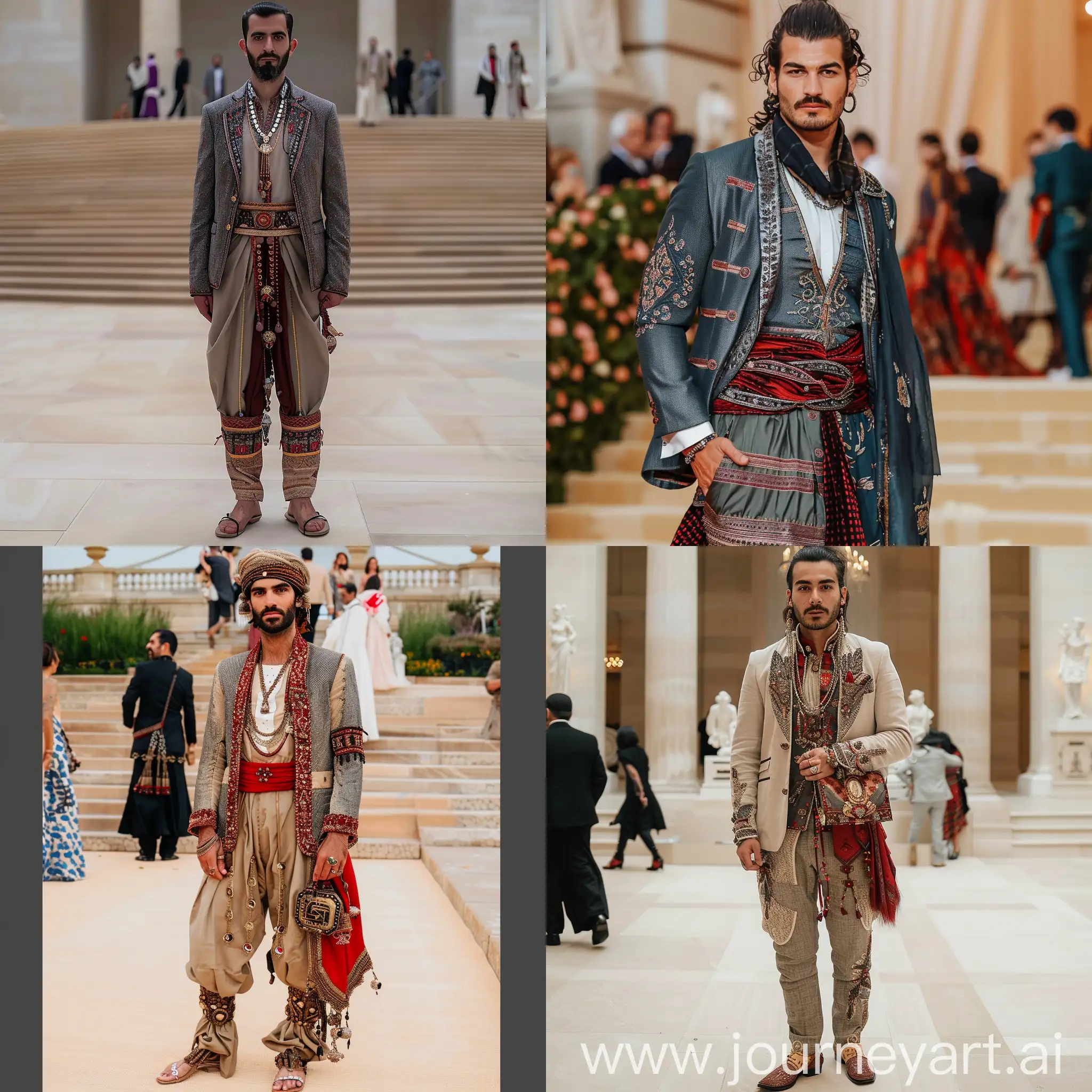 Modernized-Turkish-Traditional-Outfit-at-Met-Gala