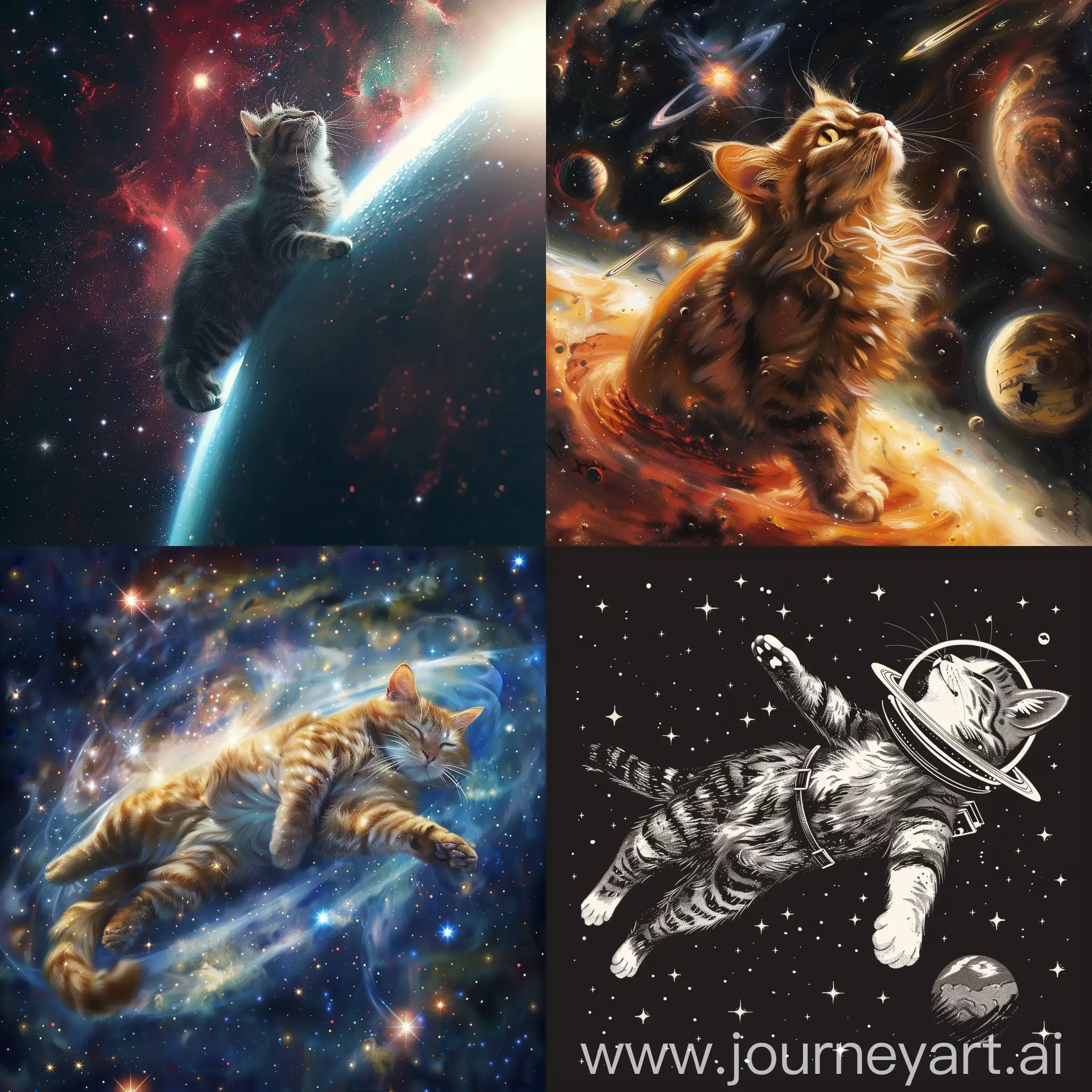 Space-Cat-Exploration-Playful-Feline-in-Cosmic-Adventure