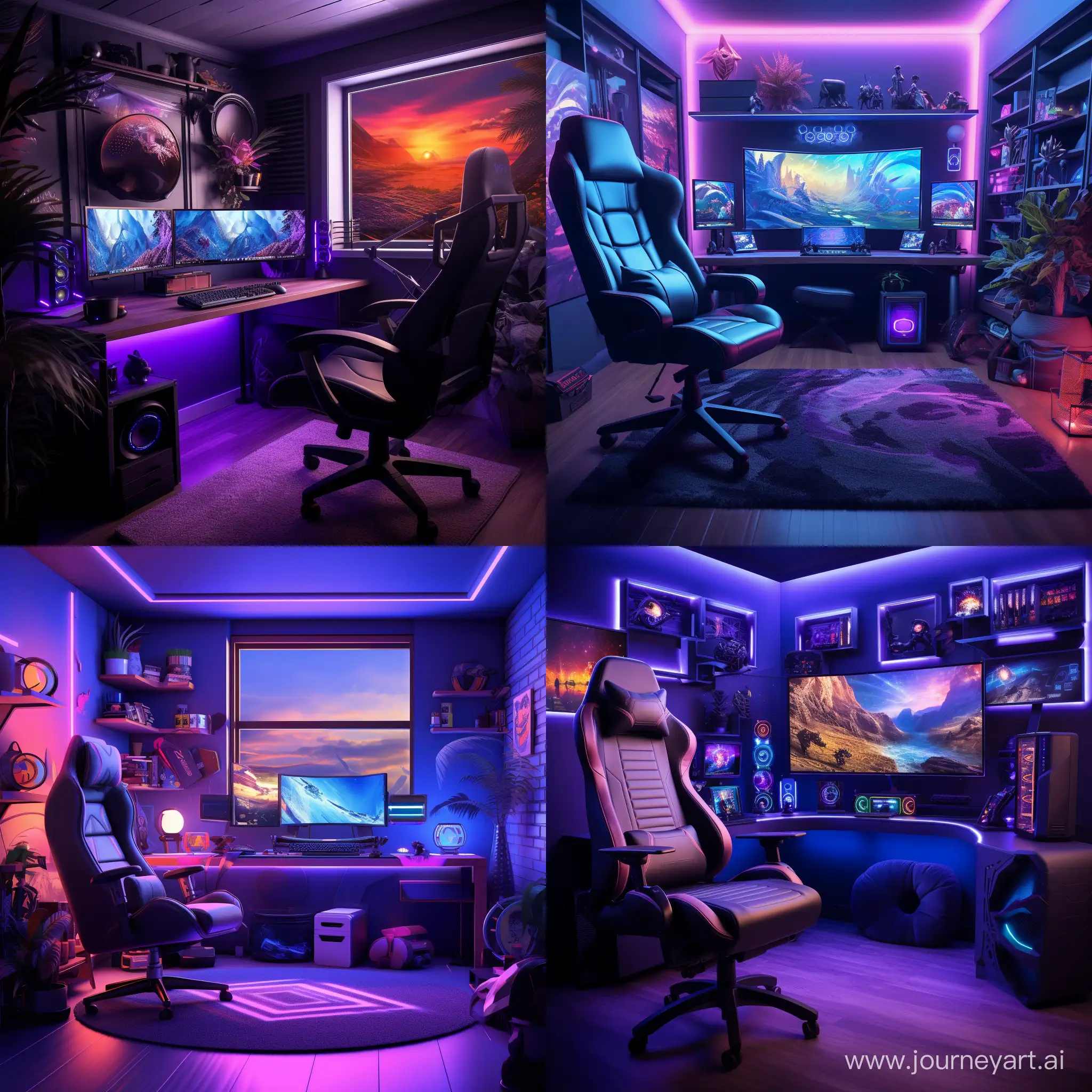 Fortnite-Esports-Player-in-Default-Room