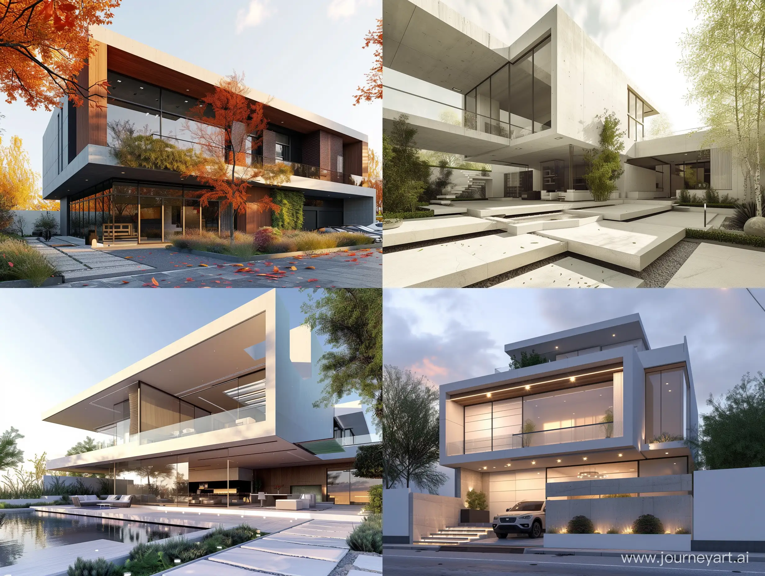 Modern-Architecture-Concept-Design-with-Highly-Detailed-LowAngle-View