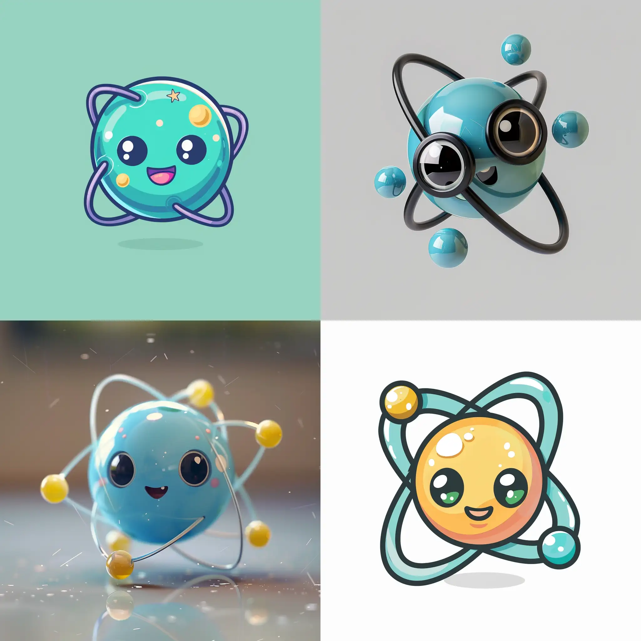 Physics-Study-Website-Mascot-AtomInspired-Character