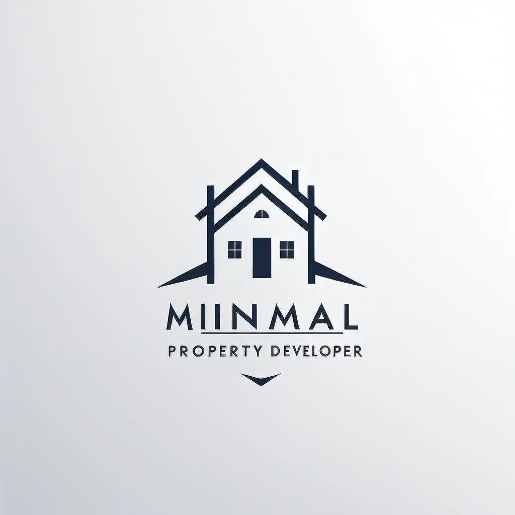 Modern Minimalist Logo Design for Property Developer