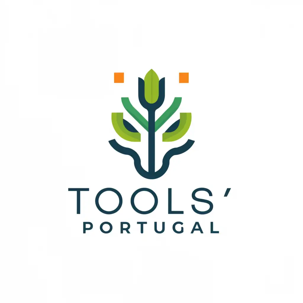 a logo design,with the text "Tools Portugal", main symbol: garden,Moderate,clear background