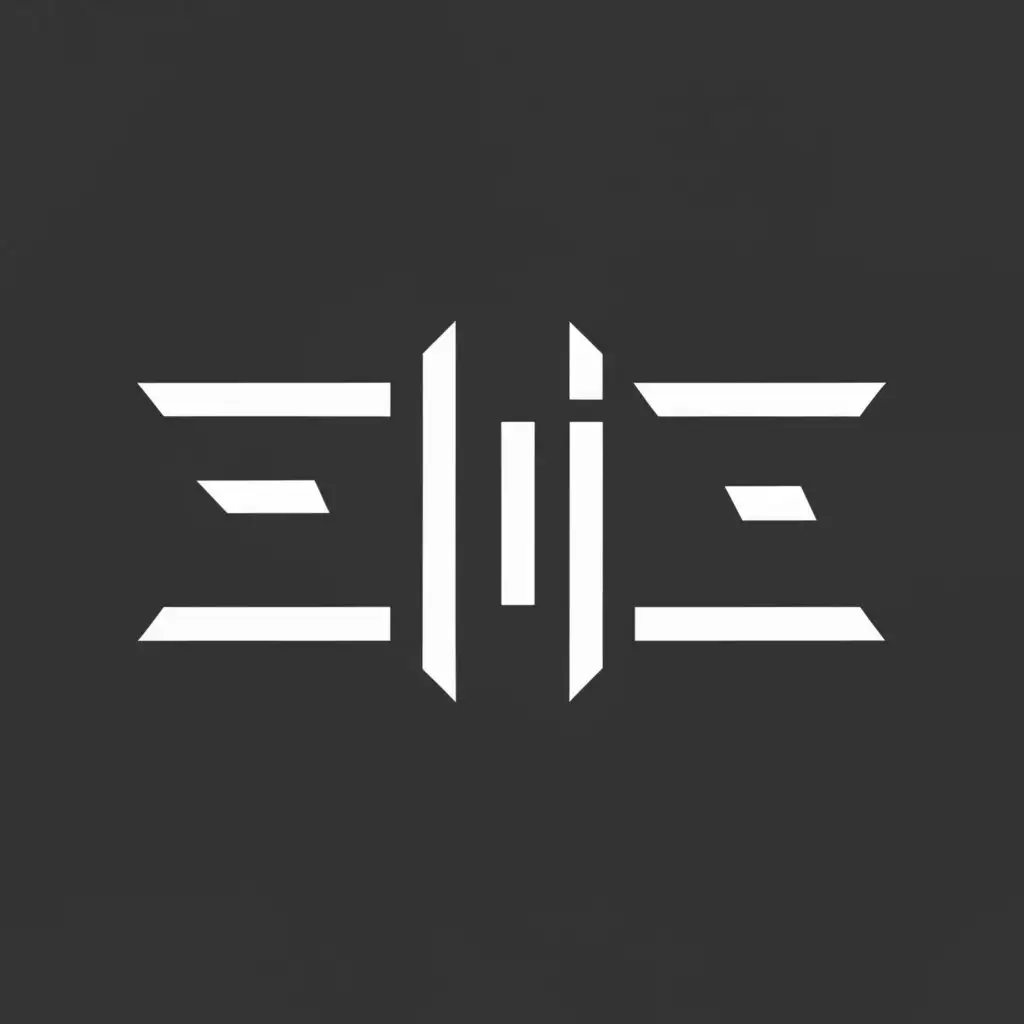 a logo design,with the text "Elite", main symbol:Abstract shape,Minimalistic,clear background