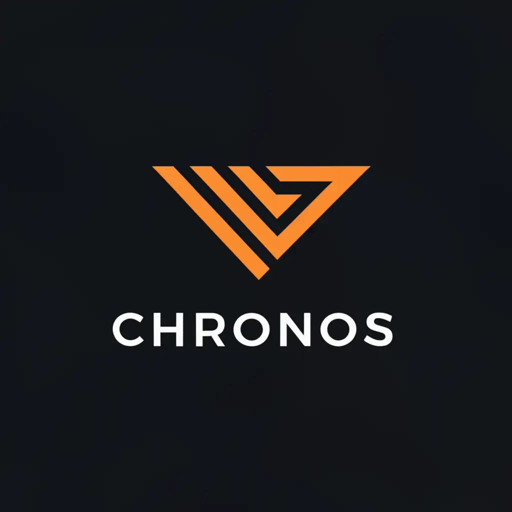 a logo design,with the text "Chronos", main symbol:upgrade,Minimalistic,be used in Sports Fitness industry,clear background