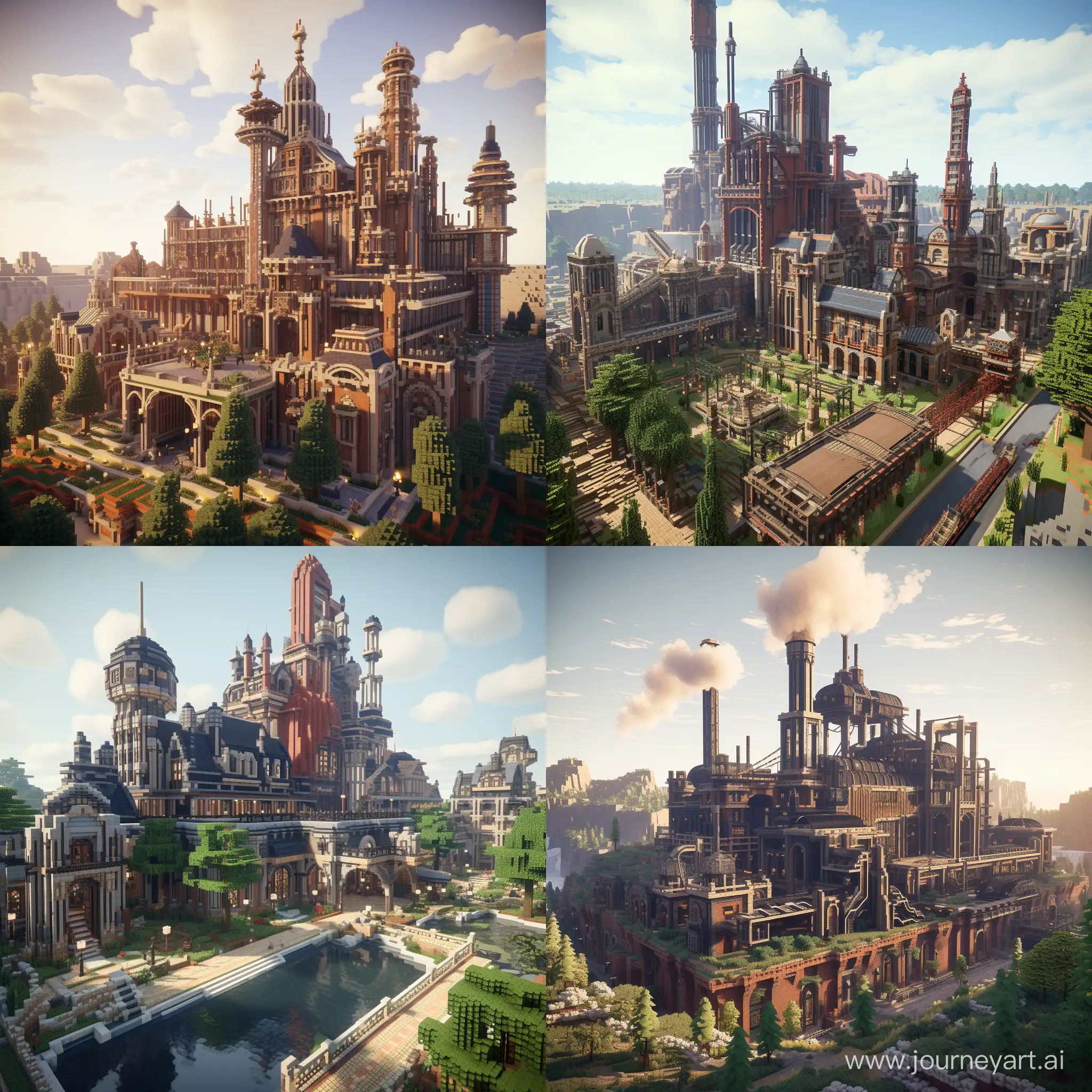 Expansive-VictorianStyle-Minecraft-Factory