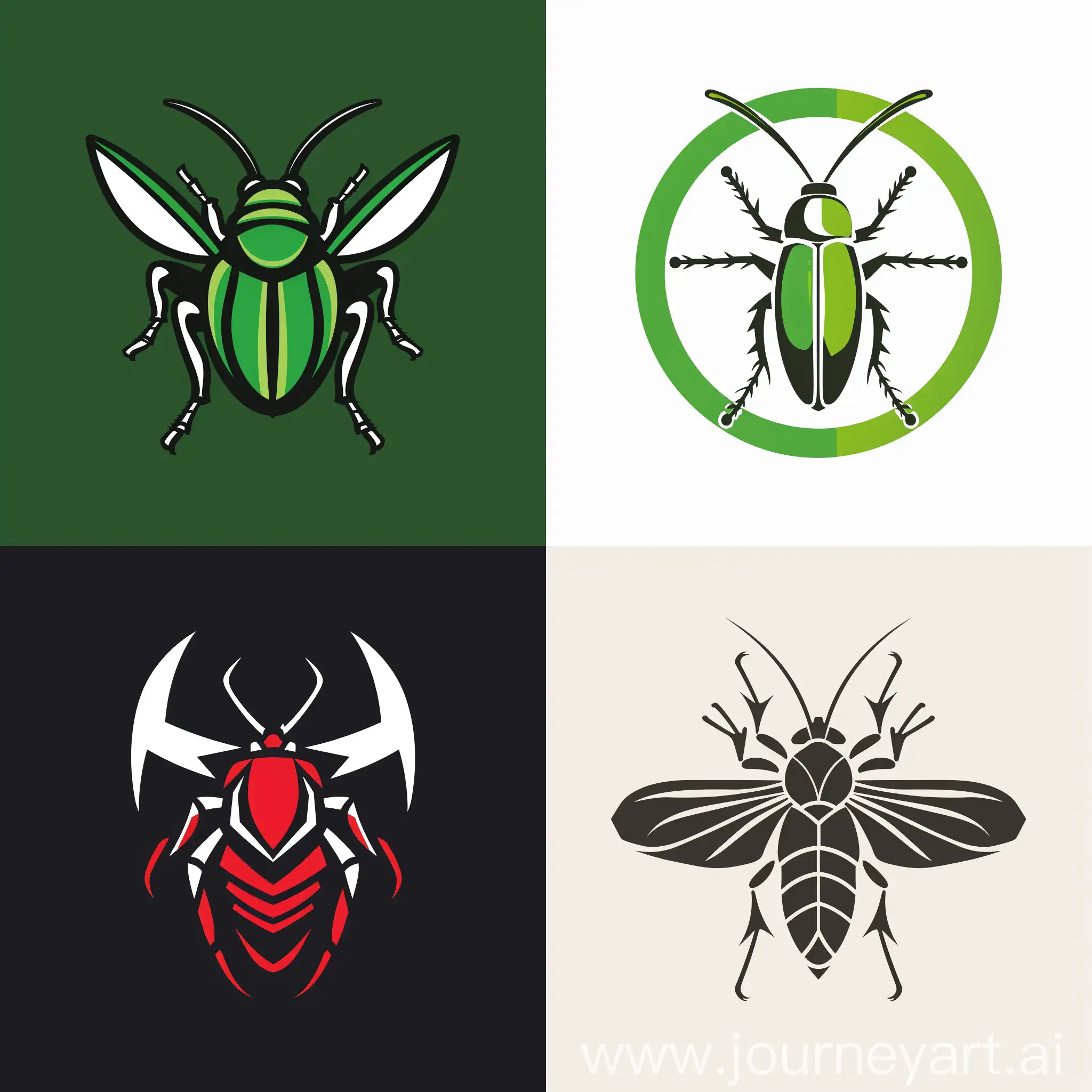  Логотип для производства спортивного питания из насекомых
