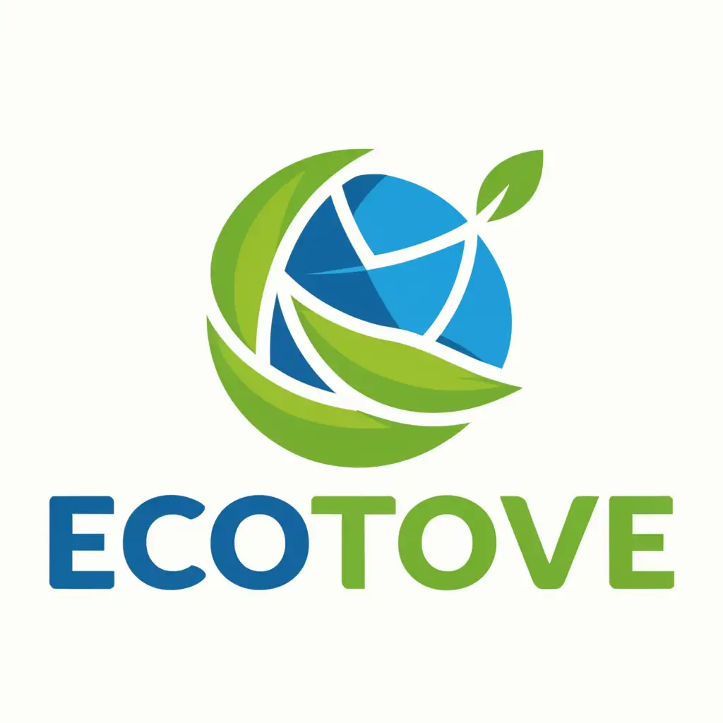 a logo design,with the text "EcoTrove", main symbol:Sustainable product,complex,clear background