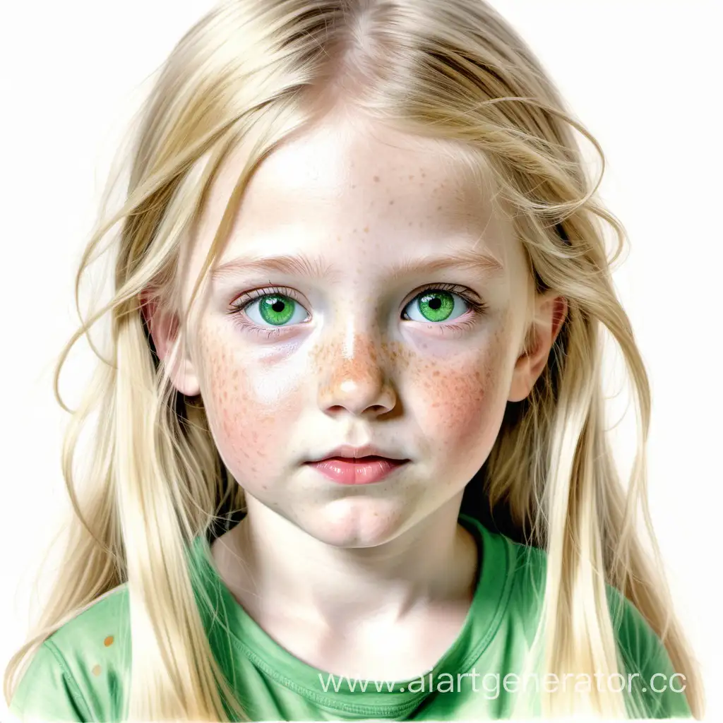 Charming-Little-Girl-with-Long-Blonde-Hair-Green-Eyes-and-Freckles