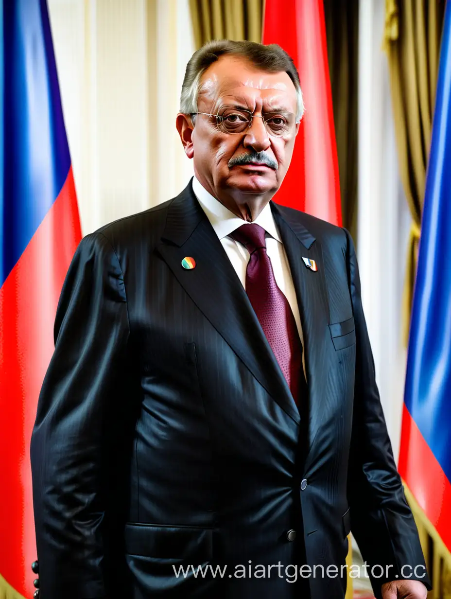 President-of-Eastern-European-Republic-Addressing-Public