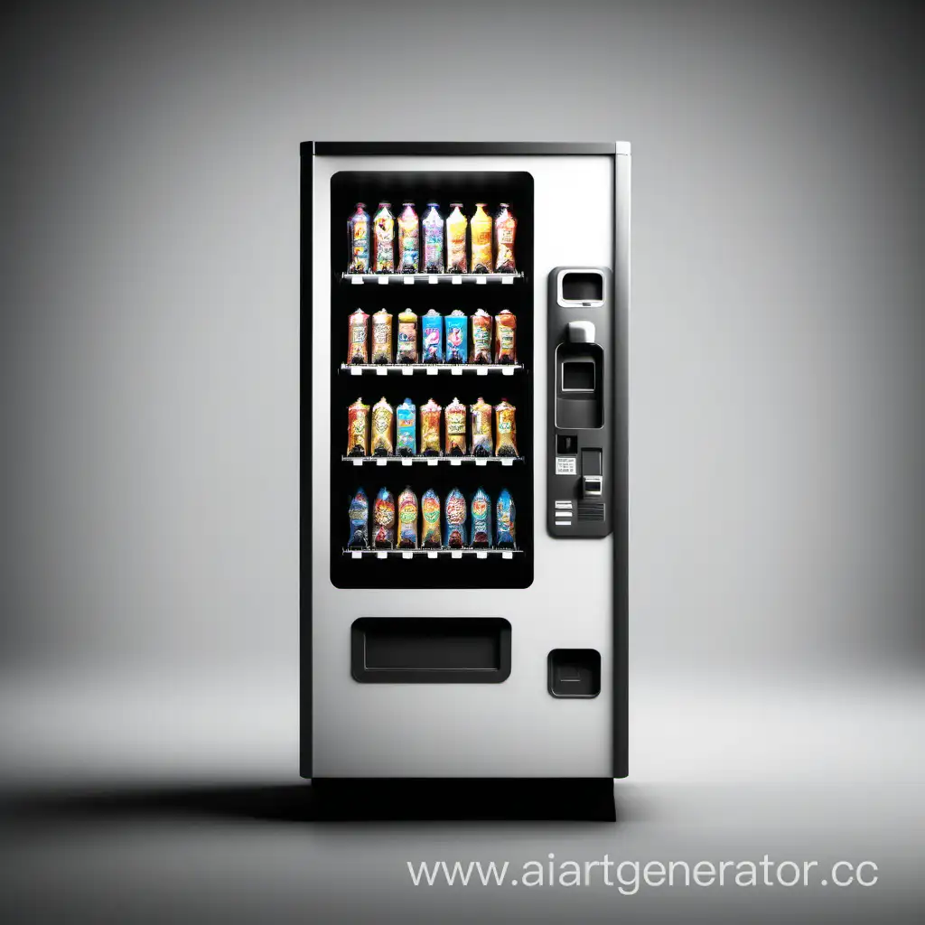 Colorful-Vending-Machine-on-Minimalistic-Background