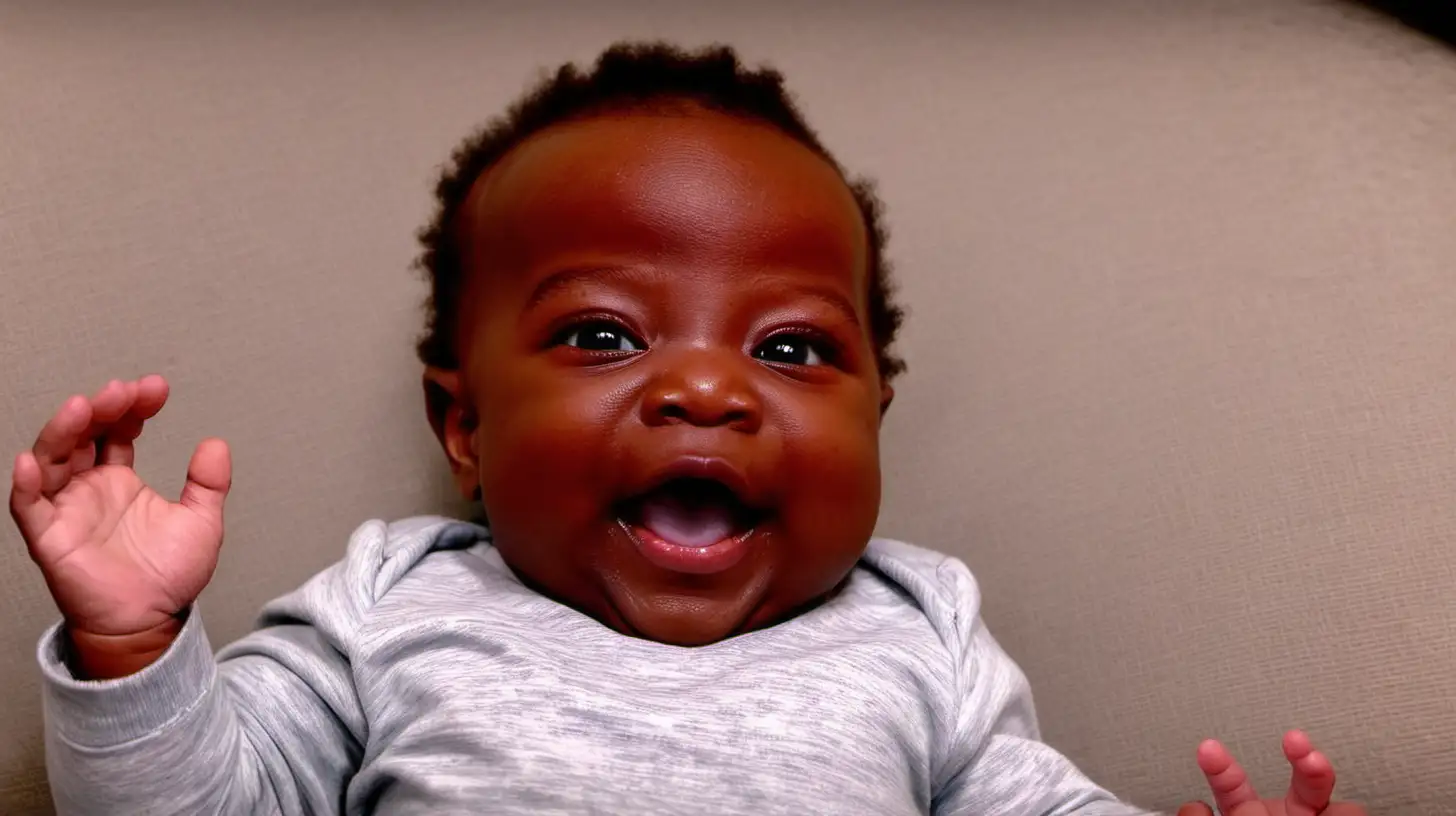 Just when we thought we'd heard it all, our 6-month-old baby surprised us with the funniest "hell naw."👶😂 Check out the video to see this adorable moment. Let's spread some joy and laughs. Has anyone else had a similar cute moment with their little ones? Share your stories or videos below! 🎥💬 