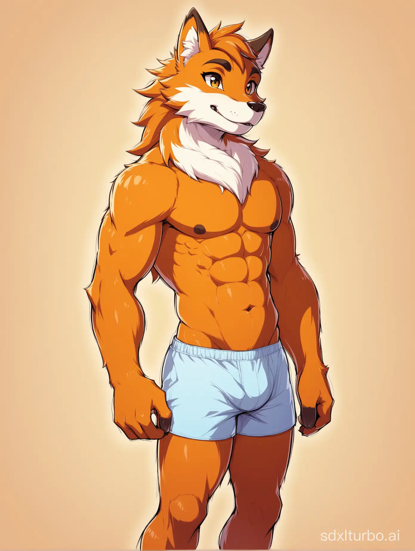 anthro furry in boxers