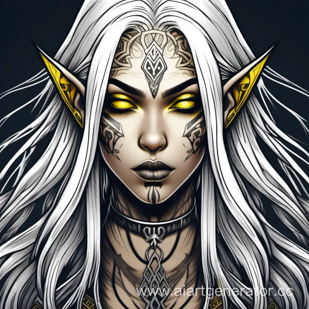 Mystical-Elf-Assassin-with-White-Hair-and-Yellow-Eyes