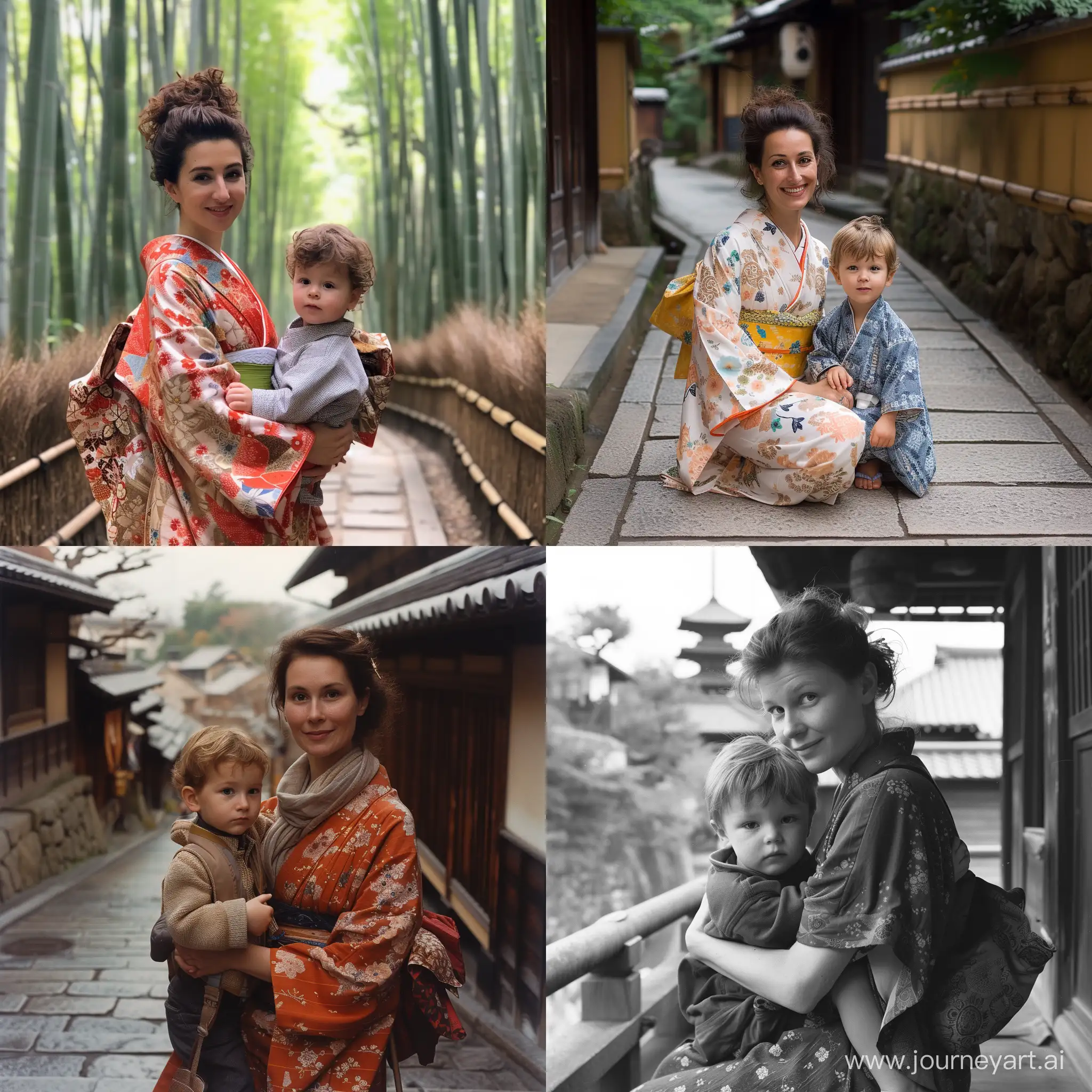 Tamara-Ognevitskaya-and-Son-Exploring-Kyoto