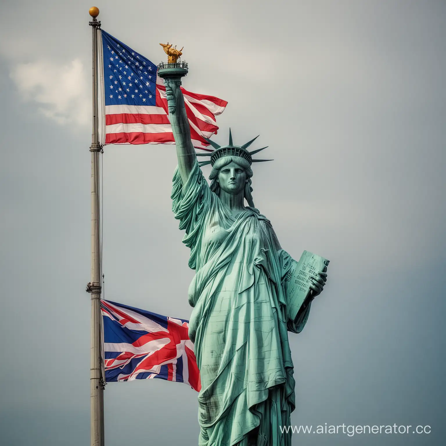 Statue-of-Liberty-with-British-Flag-Iconic-Symbol-of-International-Unity