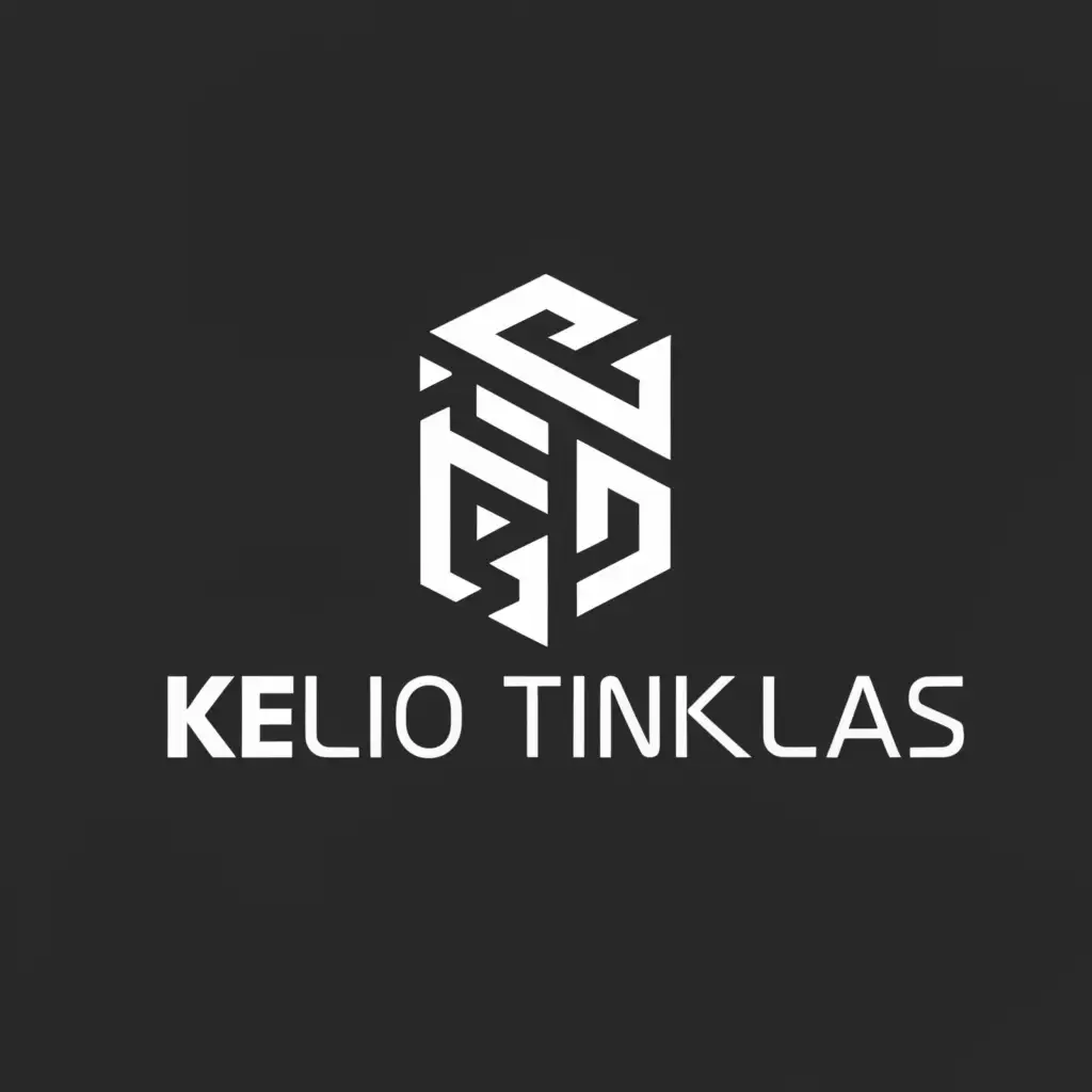 a logo design,with the text "Kelio tinklas", main symbol:pavement,Moderate,be used in Construction industry,clear background
