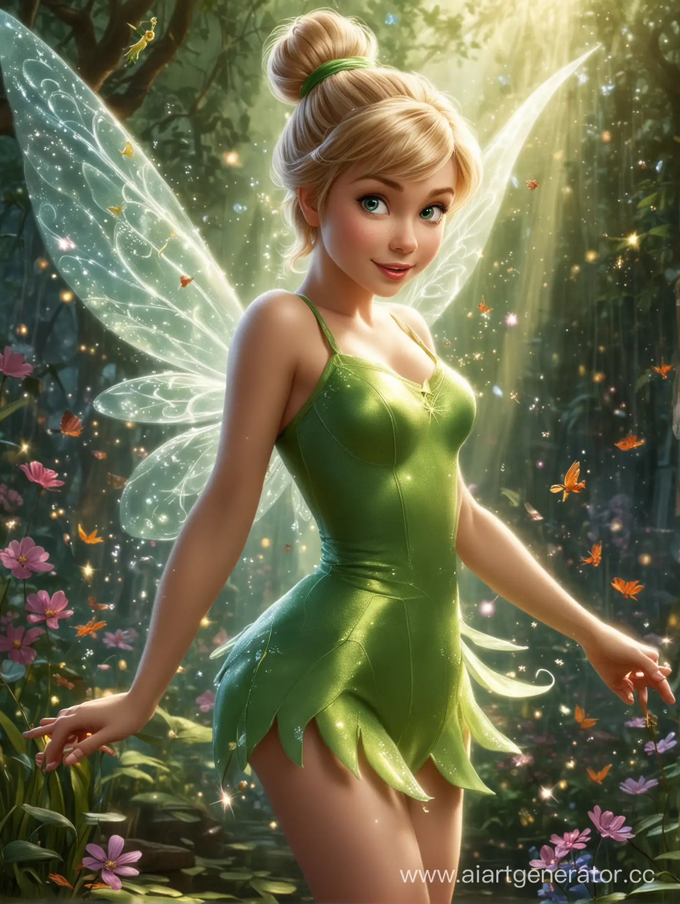 Enchanting-Tinker-Bell-Sprinkling-Pixie-Dust