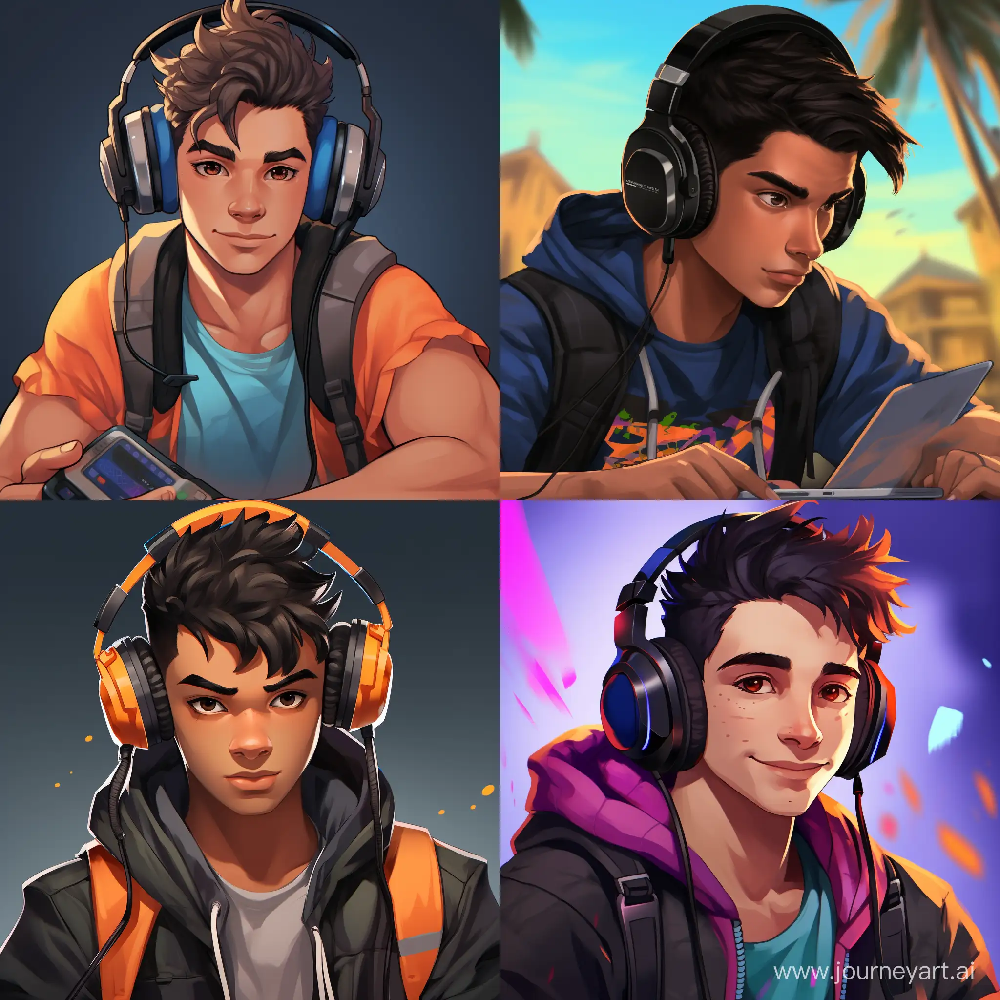 Unique-Stereotype-Fortnite-Player-Art