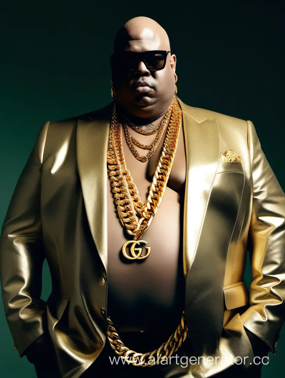 Stylish-Overweight-Man-Adorned-in-Gold-Chains-and-Gucci-Fashion