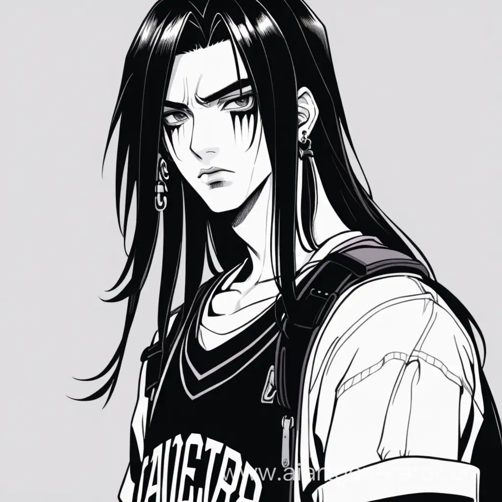 Mysterious-Punk-Basketball-Player-with-Long-Black-Hair
