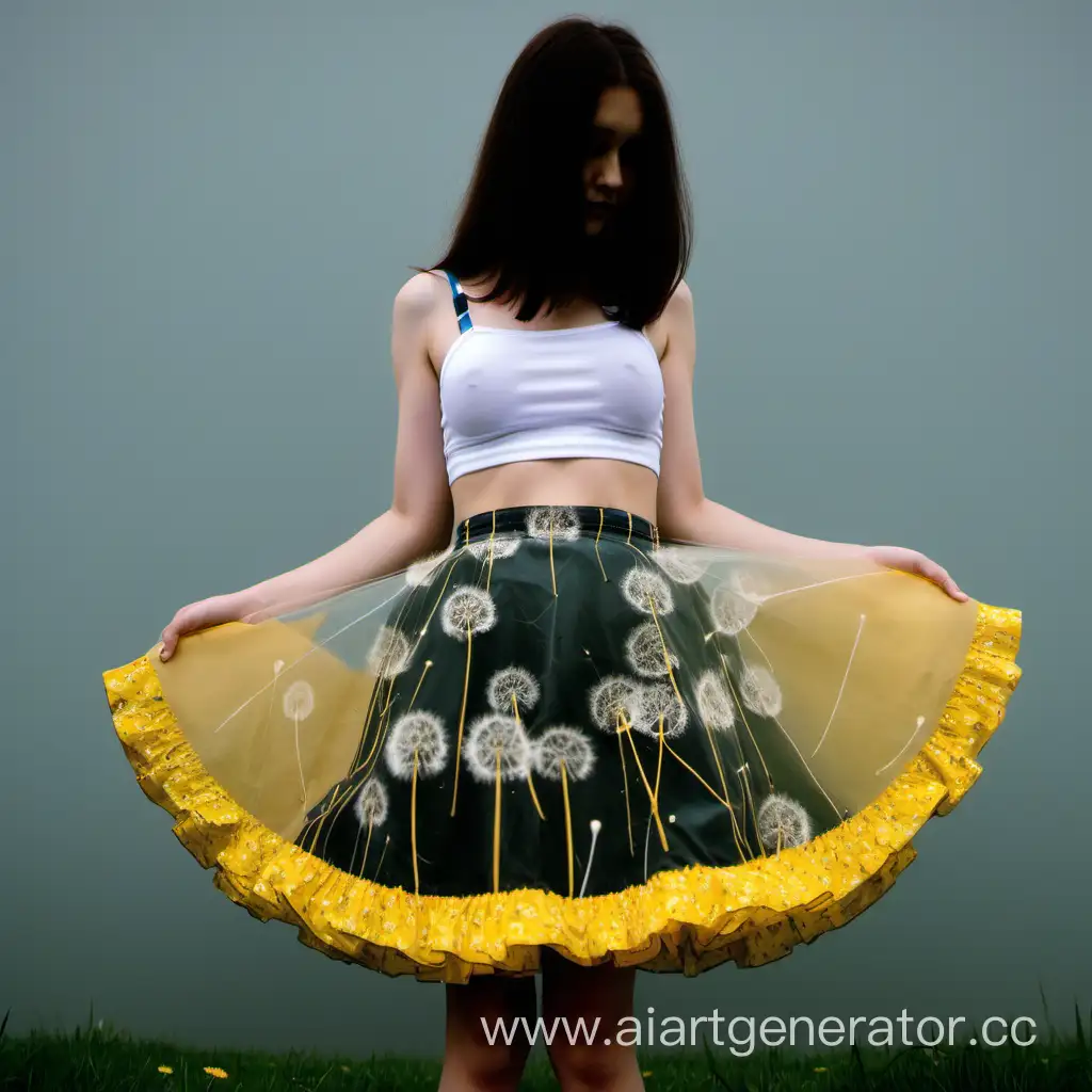 Whimsical-Girl-Wearing-a-Dandelion-Skirt