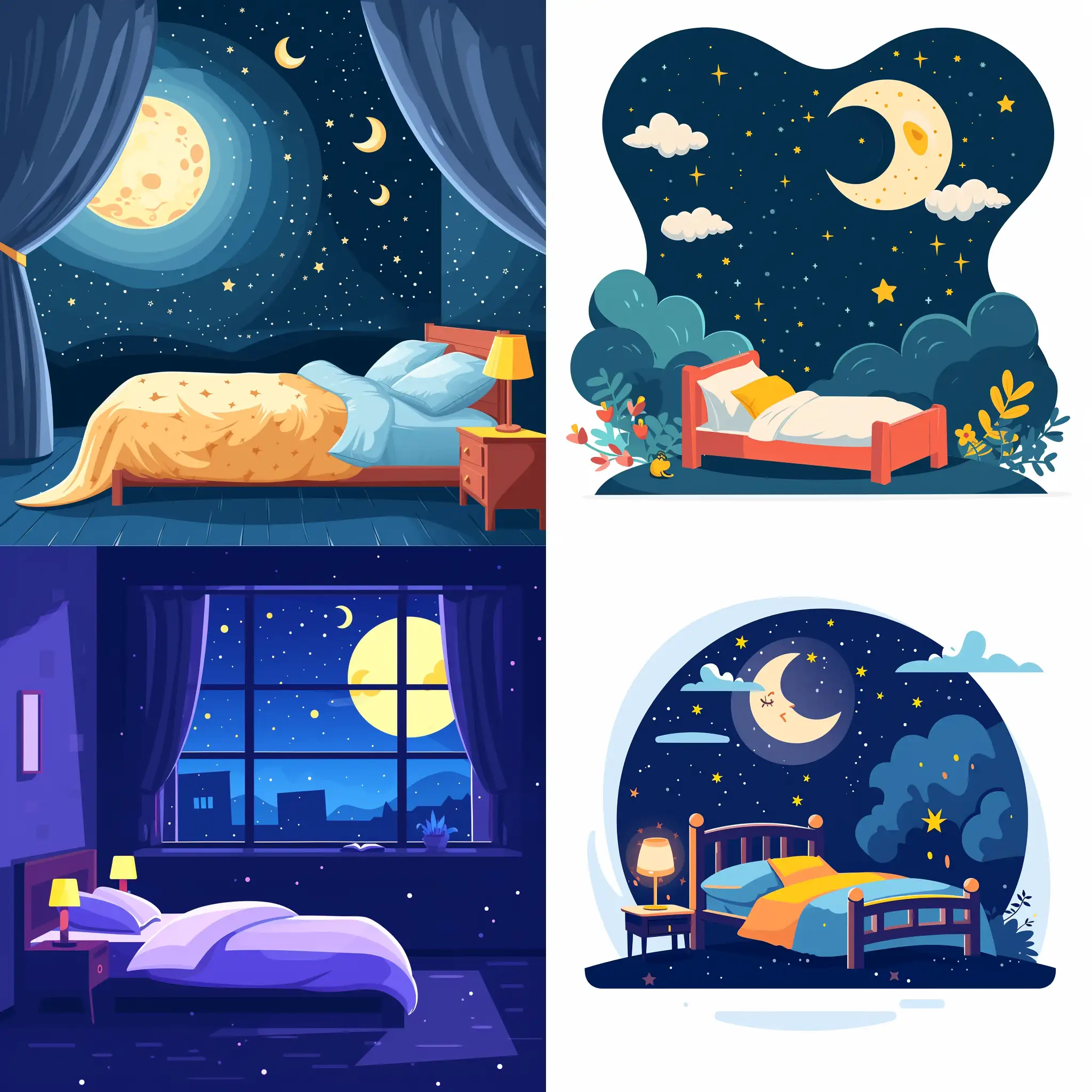 Cozy-Night-Scene-in-Flat-Style-with-HighQuality-Details