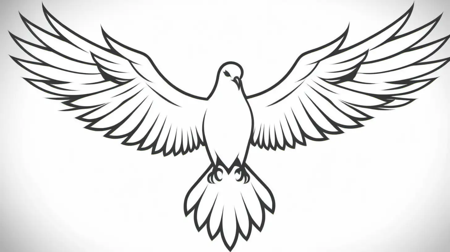 Flying Dove Hand Drawn Vector Llustration Realistic Sketch Royalty Free  SVG, Cliparts, Vectors, and Stock Illustration. Image 21744871.