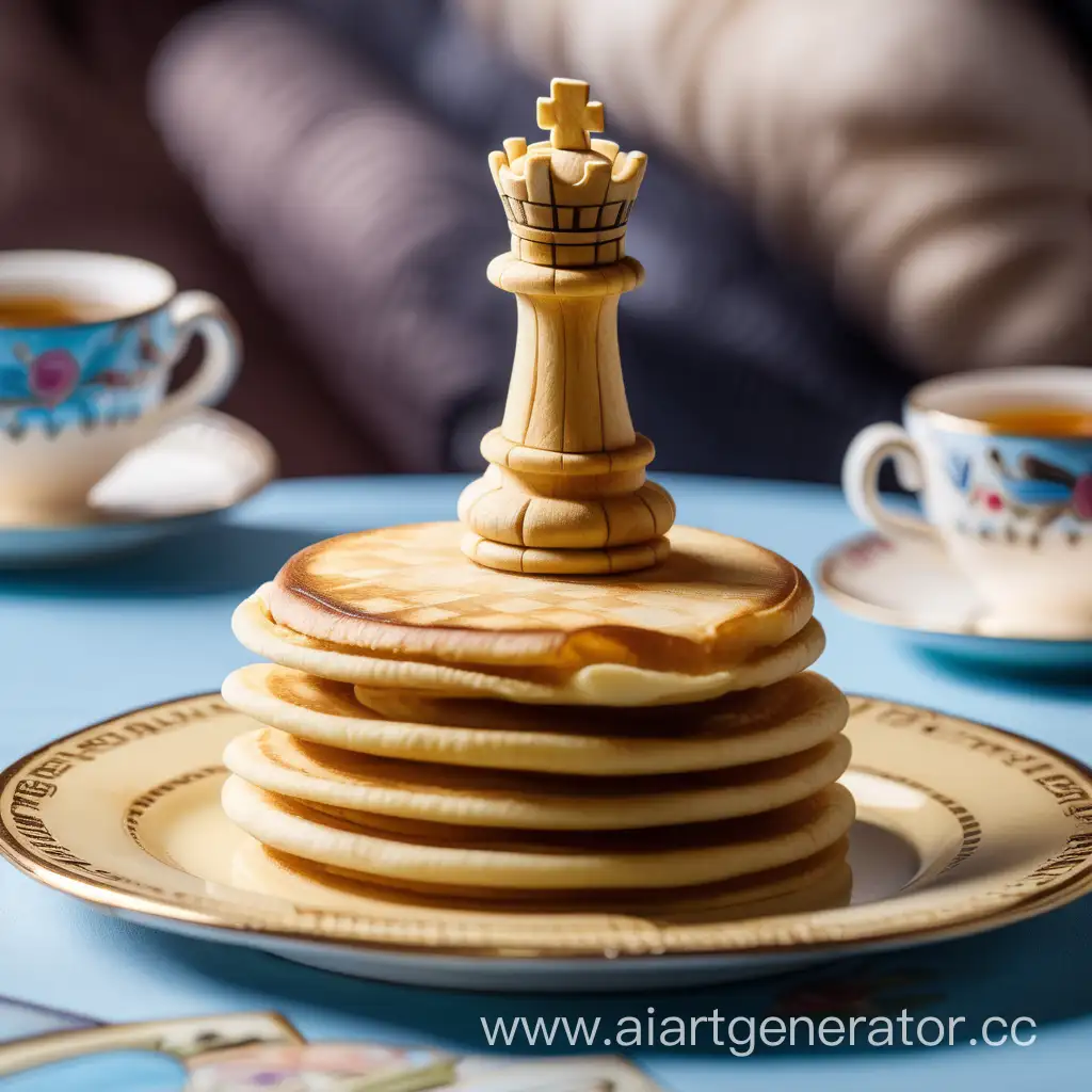 Giant-Pancake-Rook-and-Tea-Party-Scene