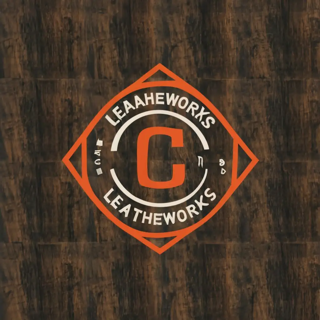 LOGO-Design-for-CJ-Leatherworks-Quadrant-Symbol-with-Typography-Featuring-C-J-L-and-W