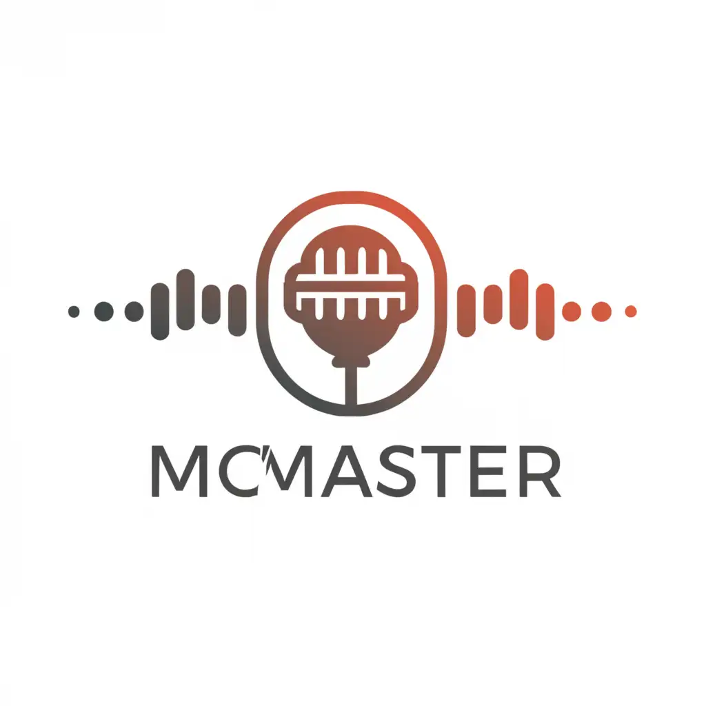a logo design,with the text "Mic master", main symbol:Micro,Moderate,be used in Entertainment industry,clear background