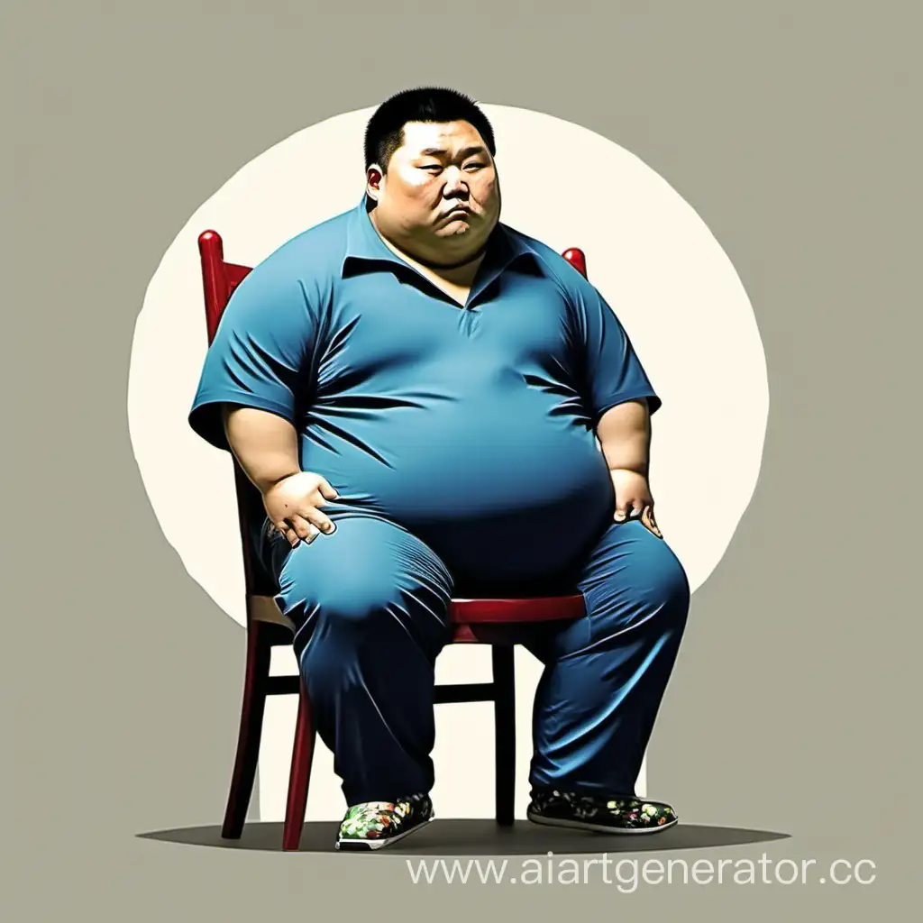 Relaxed-Chinese-Man-Sitting-Comfortably-on-a-Chair