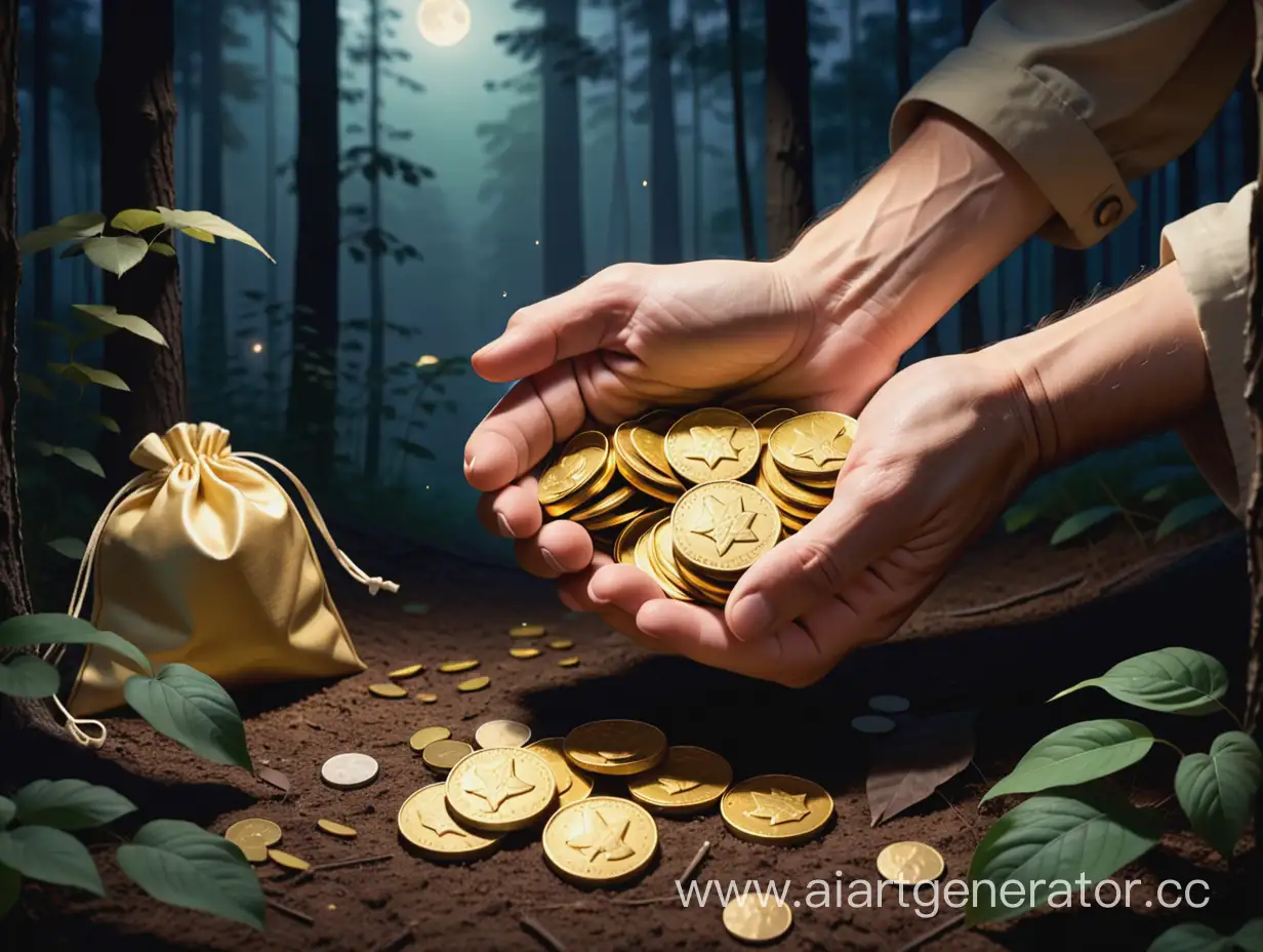 Secret-Exchange-of-Gold-Coins-in-20th-Century-Forest