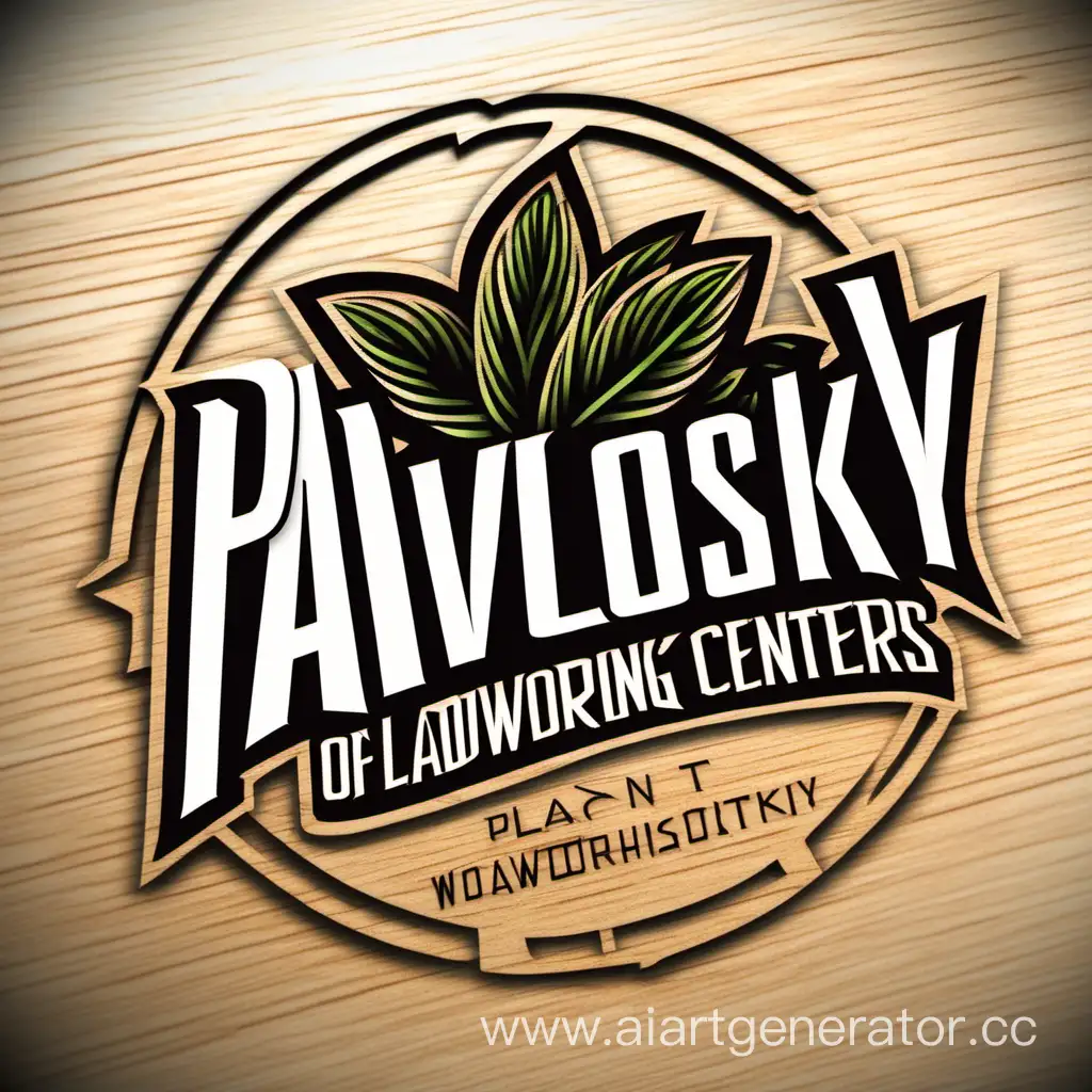 Pavlovsky-Plant-of-Woodworking-Centers-Logo-Design