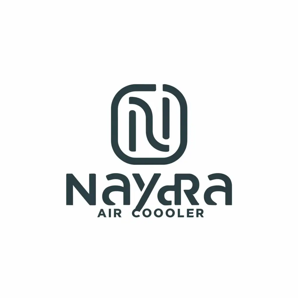 a logo design,with the text "NAYARA AIR COOLER", main symbol:NAYARA,Minimalistic,be used in Technology industry,clear background