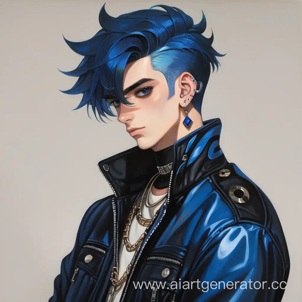 Stylish-Young-Man-with-Dark-Blue-Hair-and-Edgy-Fashion