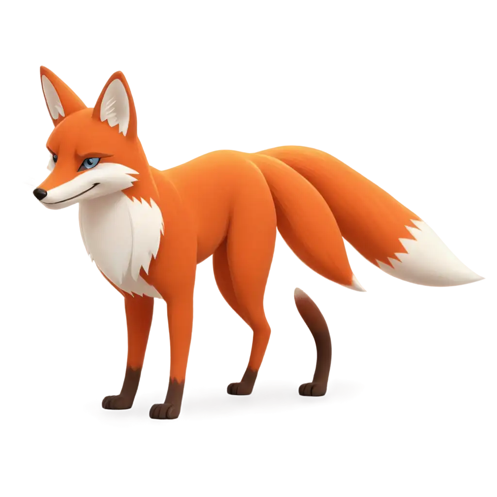 kitsune fox cartoon