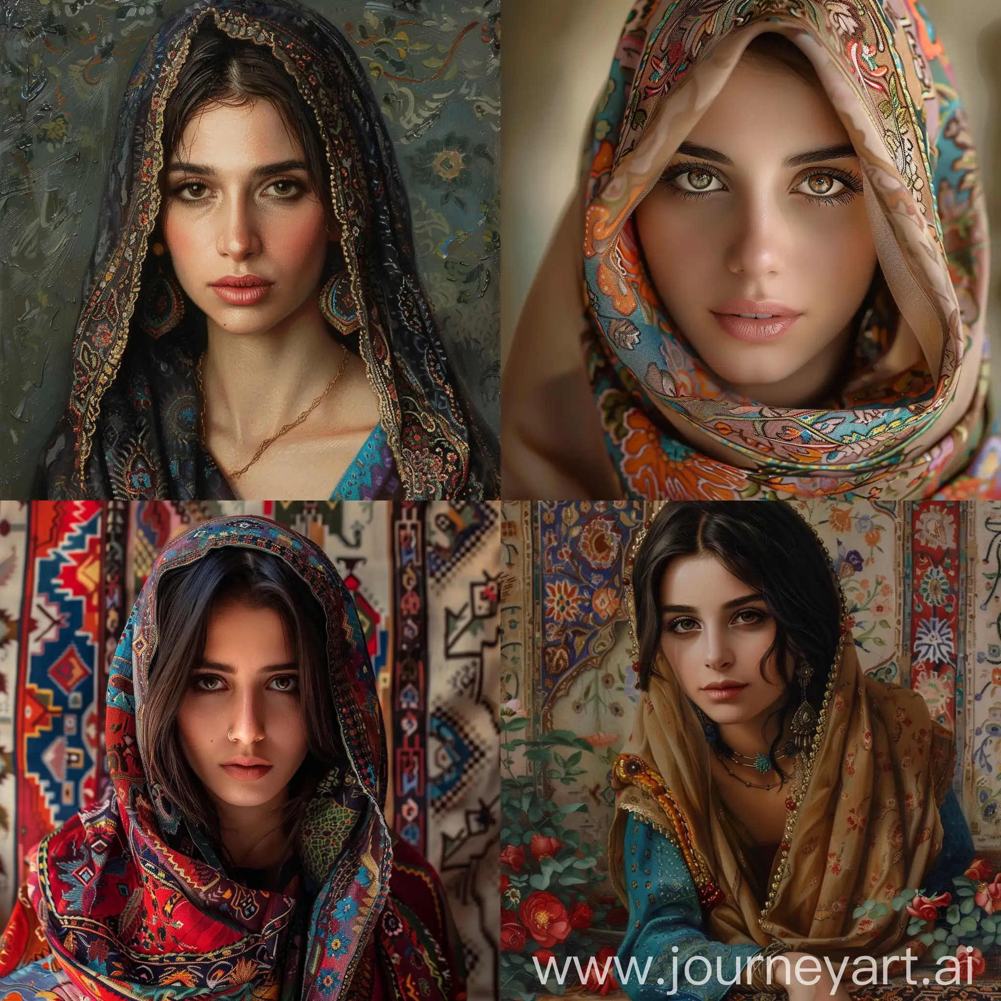 Traditional-Persian-Woman-Portrait-with-Intricate-Details