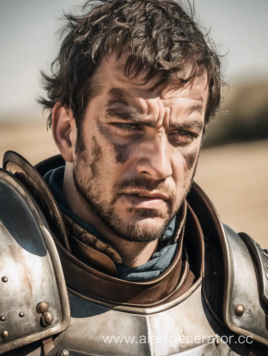 Fatigued-Warrior-in-BattleWorn-Armor-and-Stubble