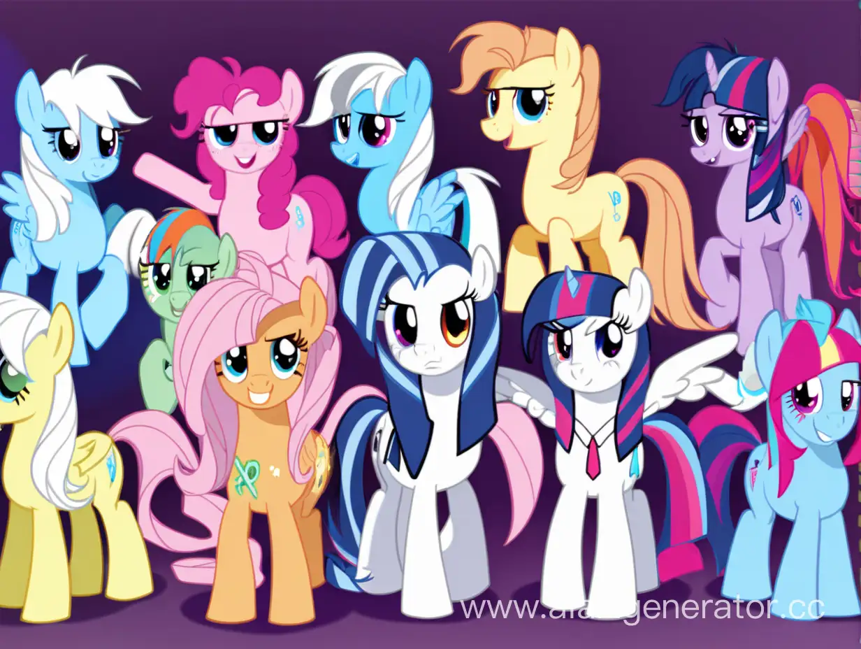 MLP-G4-Style-Drawing-of-Playful-Ponies