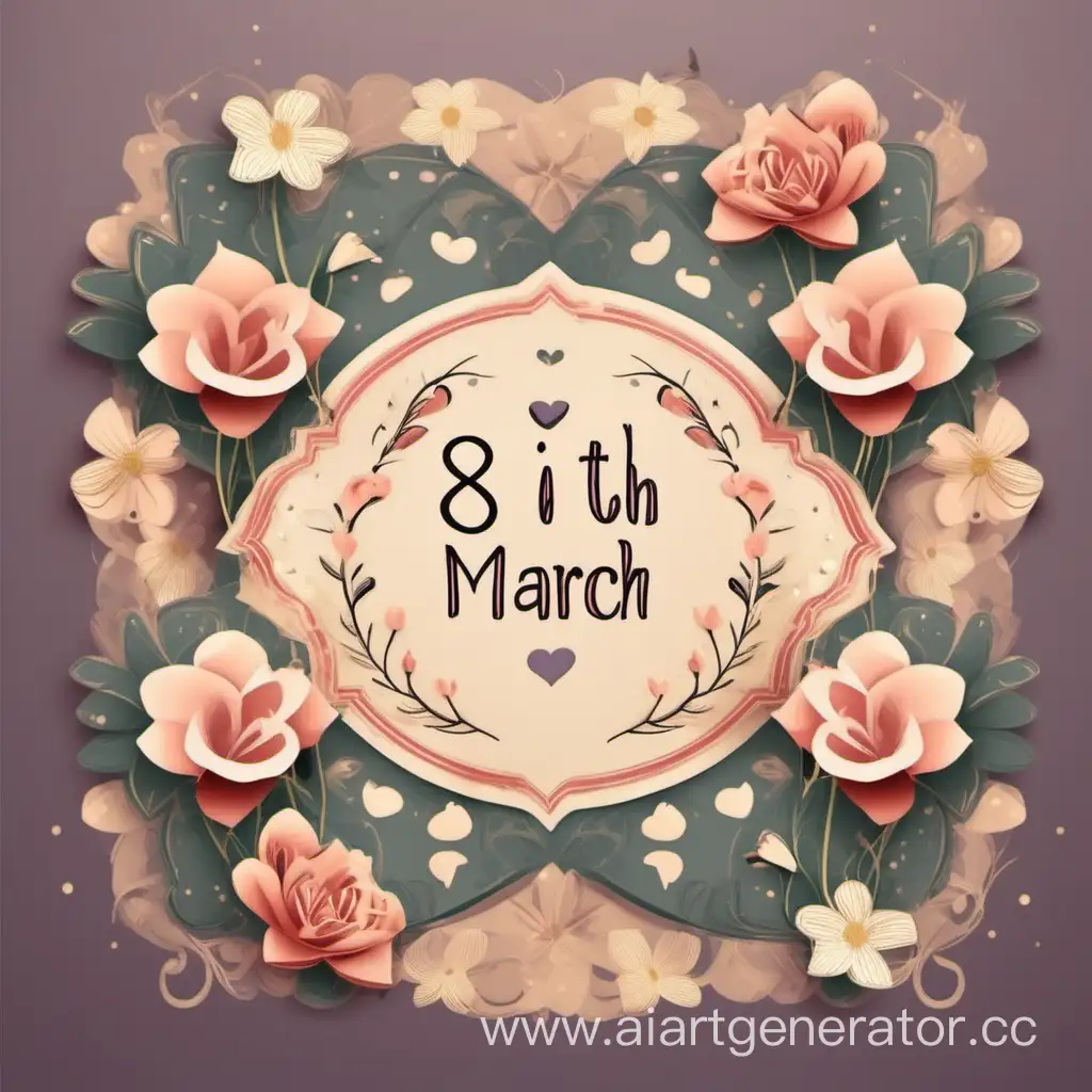 International-Womens-Day-Greeting-Card-with-Flowers-and-Empowering-Message