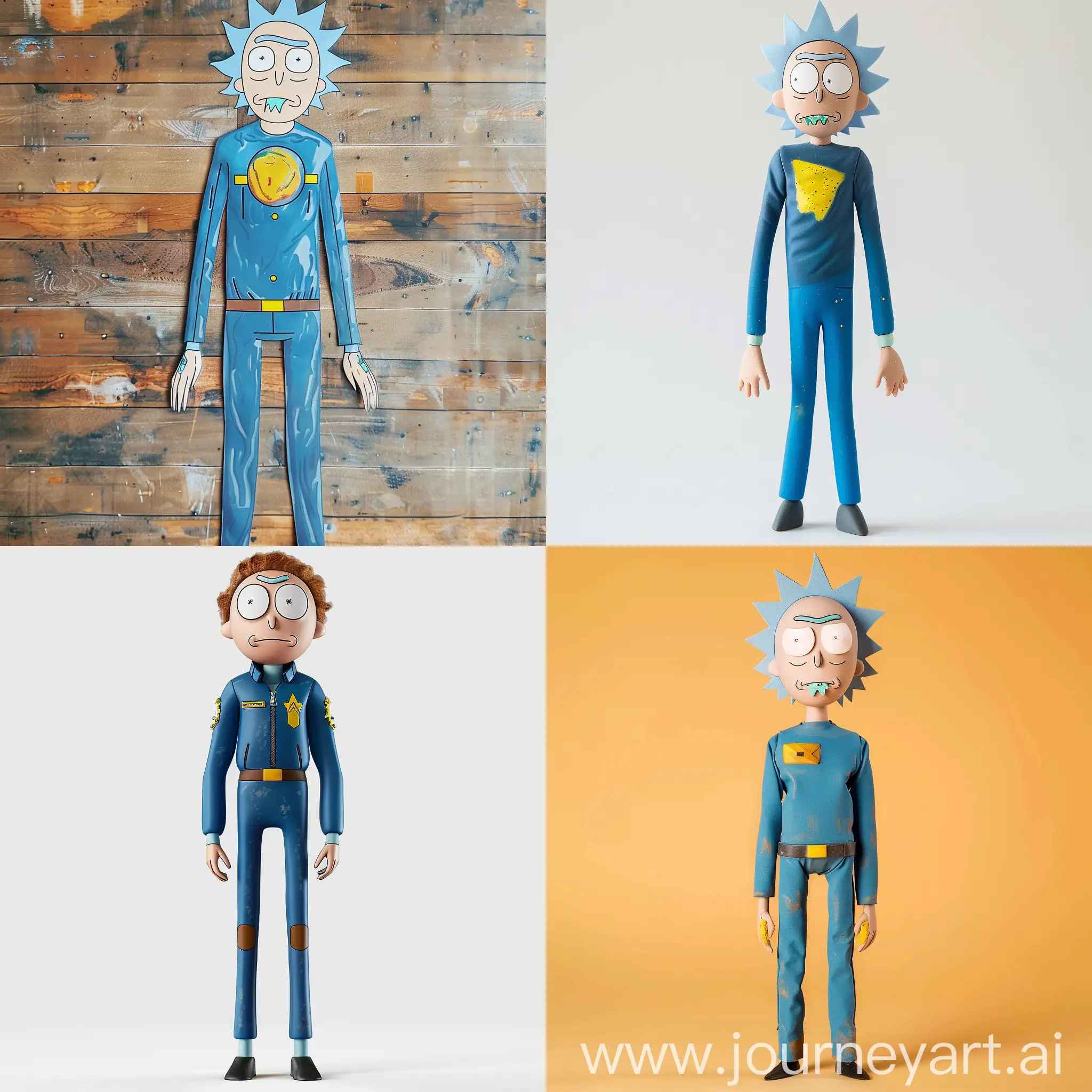 Morty-from-Rick-and-Morty-Wearing-Blue-Jumpsuit-and-Yellow-Chest-Design
