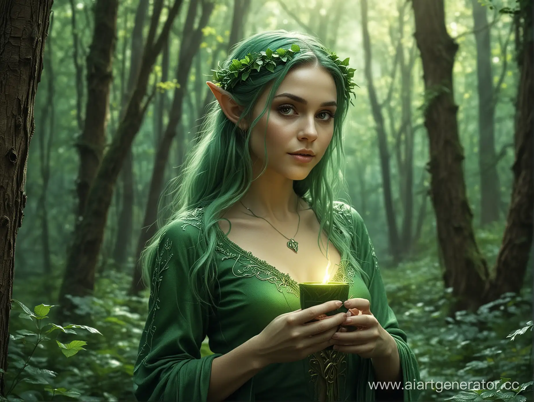 Enchanting-ForestElf-Summoning-Lifes-Green-Magic