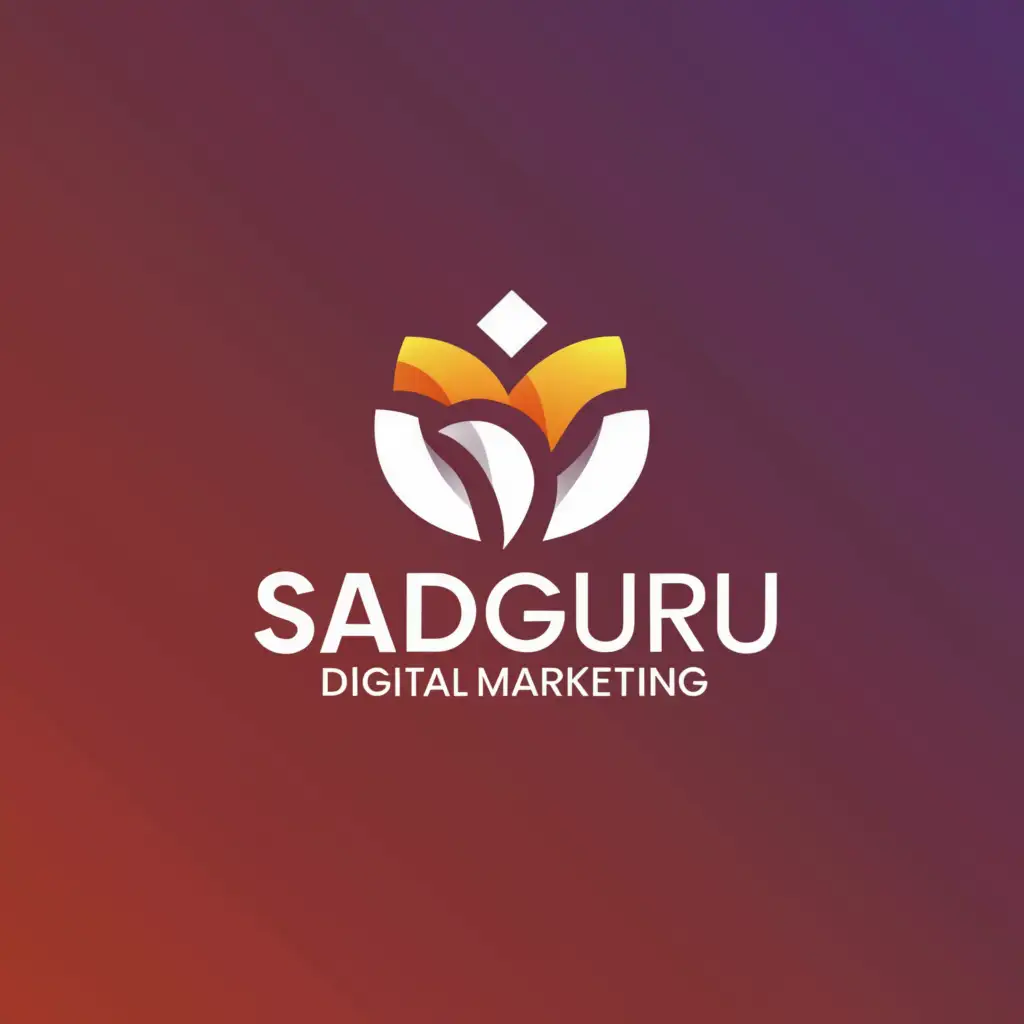 a logo design,with the text "Sadguru Digital Marketing", main symbol:Sadguru ,Moderate,clear background
