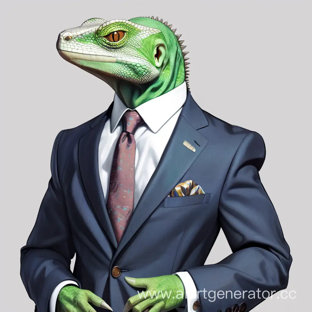 Sophisticated-Lizard-Wearing-a-Dapper-Suit