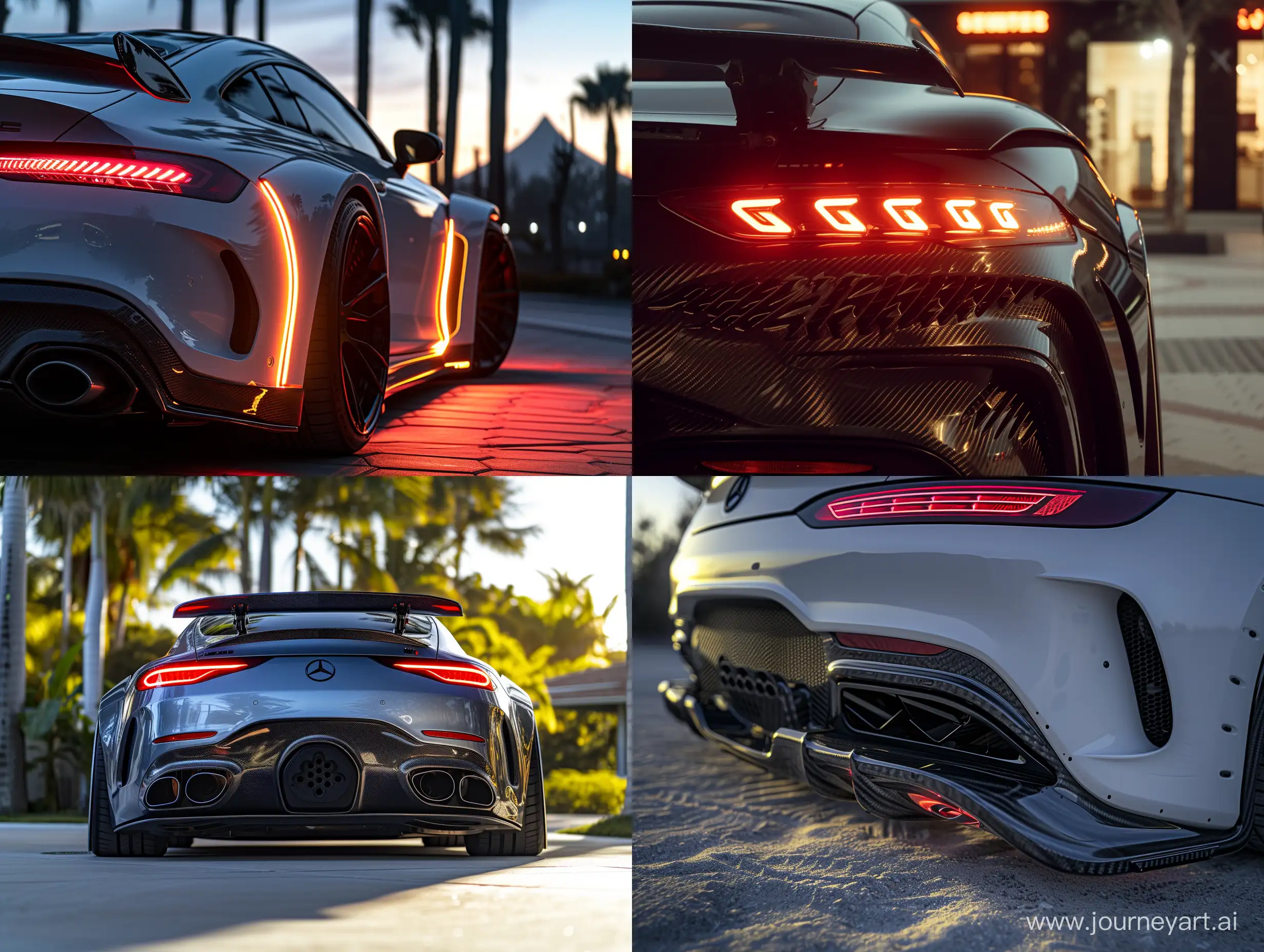 Futuristic-Mercedes-Benz-Sec-560-AMG-with-Wide-Body-Custom-LED-Tail-Lights-and-Carbon-Fiber-Detail