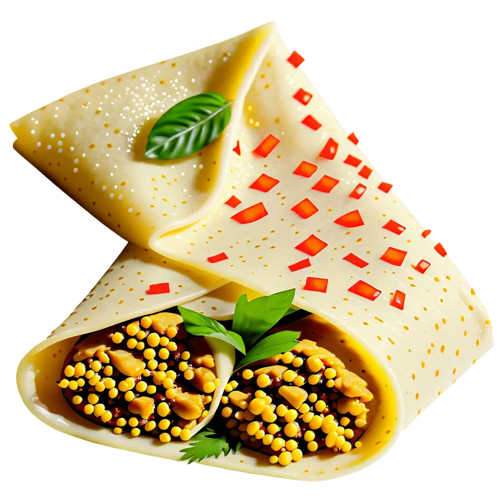 Crispy-Chicken-Crepe-Delectable-PNG-Image-for-Culinary-Delights