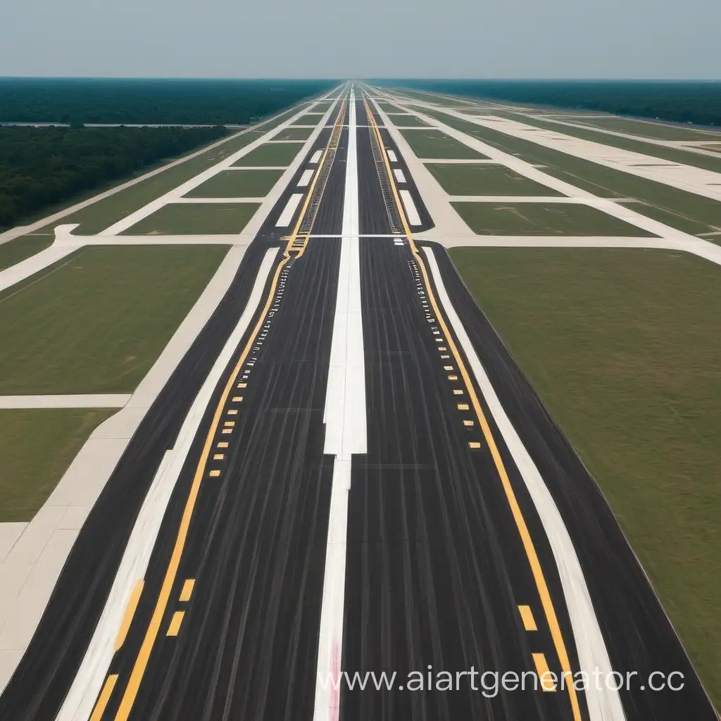 Aircraft-on-Takeoff-Strip-Ready-for-Departure